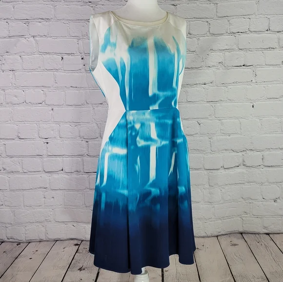 a line tea length white dress A-Line Tea Length Satin Little White Dress COCOMELODY CW3406, 25 Days / Choose from Satin Color Chart / US8-UK10-EUR38 main image 1